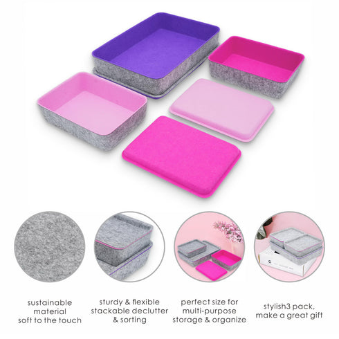 Drawer Organizer - 3 Piece